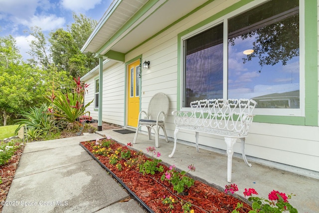1435 Xavier Ave SE, Palm Bay, FL 32909 - exterior space with covered porch