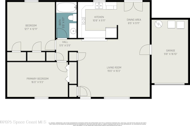 1435 Xavier Ave SE, Palm Bay, FL 32909 - plan