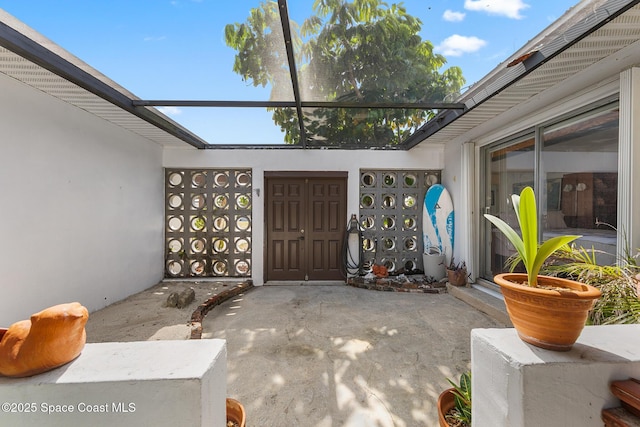 107 Algonquin Ter, Indian Harbour Beach, FL 32937 - entrance to property featuring a patio