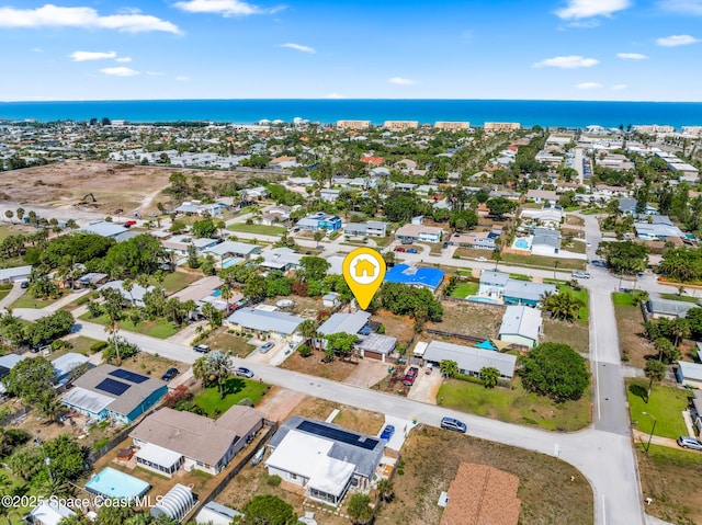 107 Algonquin Ter, Indian Harbour Beach, FL 32937 - view of property location featuring a large body of water and nearby suburban area