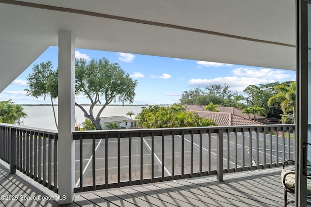 1495 Newfound Harbor Dr, Merritt Island, FL 32952 - balcony featuring a water view