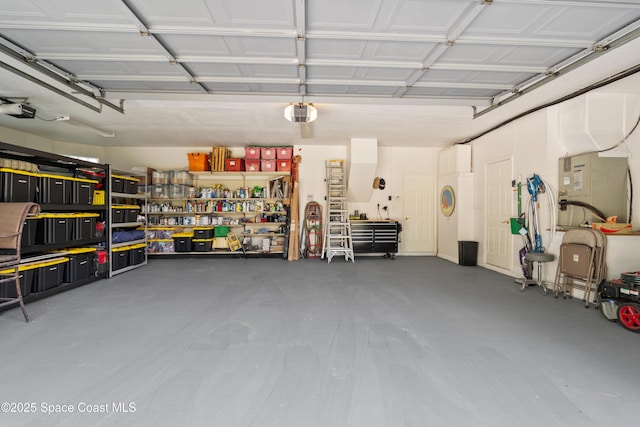 1495 Newfound Harbor Dr, Merritt Island, FL 32952 - garage with a garage door opener