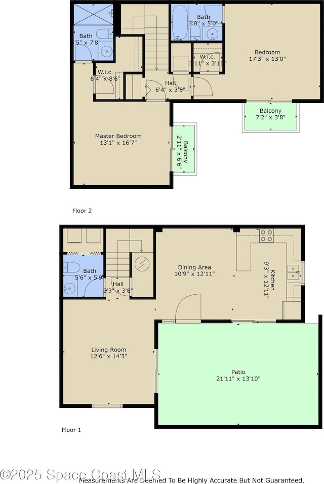 53 Piney Branch Way Unit D, West Melbourne, FL 32904 - floor plan