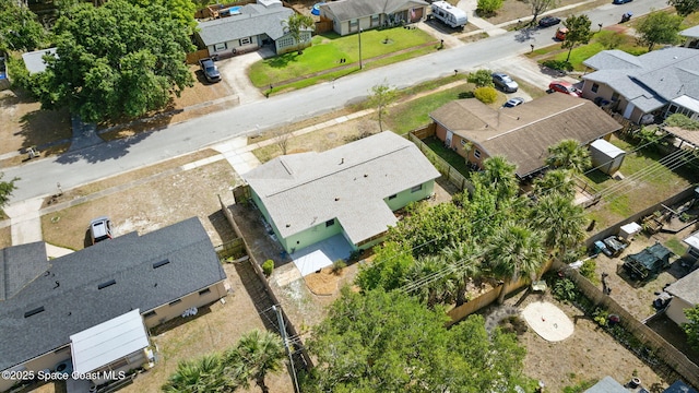 drone / aerial view featuring a residential view