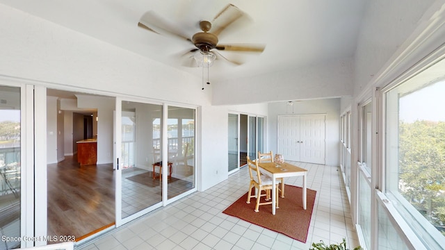 905 N Harbor City Blvd Unit 404, Melbourne, FL 32935 - sunroom / solarium with tile patterned floors