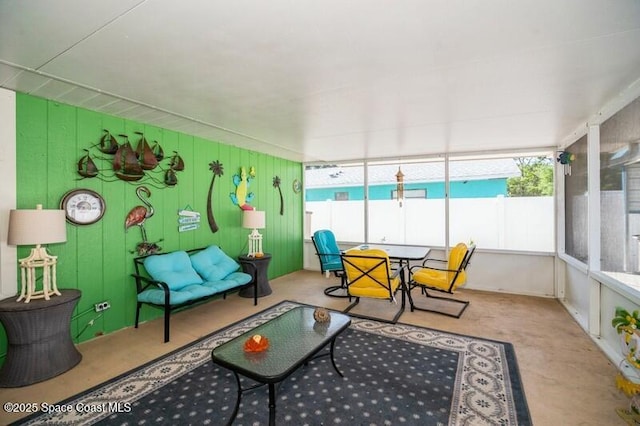 6190 Alderwood Ave, Cocoa, FL 32927 - sunroom / solarium featuring outdoor dining space