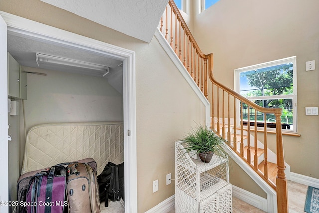 1428 Gleneagles Way, Rockledge, FL 32955 - interior space with baseboards and plenty of natural light