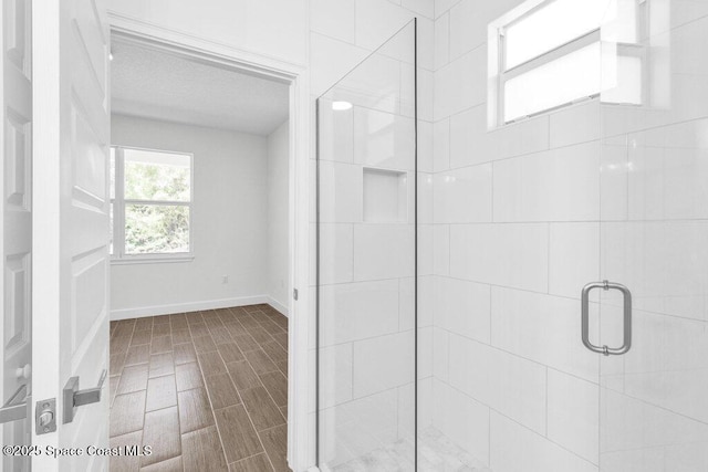 8050 96th Ave, Vero Beach, FL 32967 - full bath featuring a stall shower and baseboards
