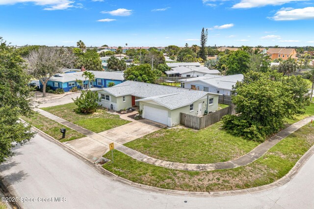 947 Bluewater Dr, Indian Harbour Beach, FL 32937 - aerial view of residential area