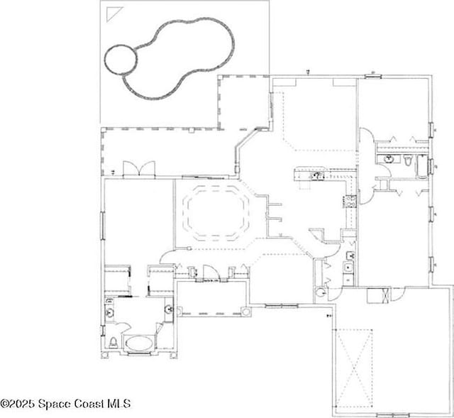 321 Brightwater Dr SE, Palm Bay, FL 32909 - view of home floor plan