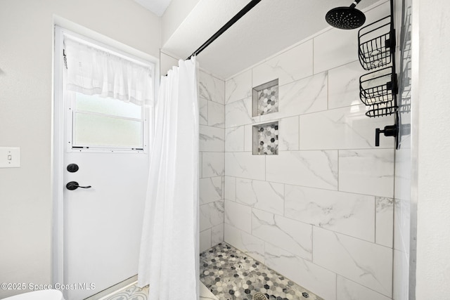 944 Osprey Ln, Rockledge, FL 32955 - bathroom featuring a shower stall