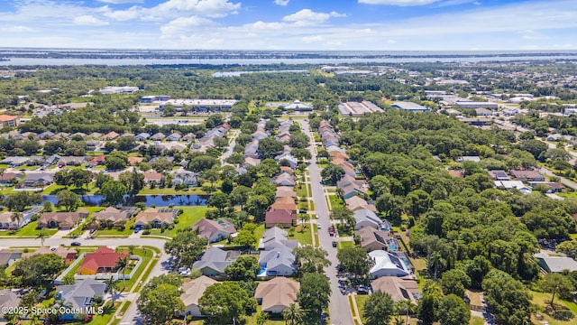 944 Osprey Ln, Rockledge, FL 32955 - aerial perspective of suburban area with a large body of water