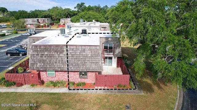 drone / aerial view