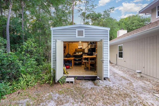 7703 Windover Way, Titusville, FL 32780 - view of shed