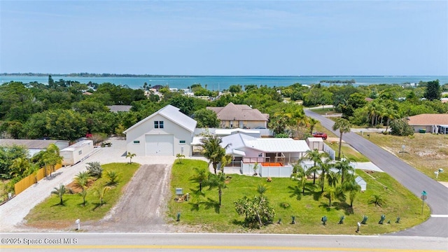 8865 Central Ave, Micco, FL 32976 - aerial view of property and surrounding area featuring a nearby body of water