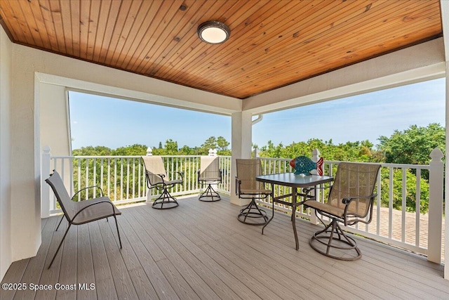 8865 Central Ave, Micco, FL 32976 - view of deck