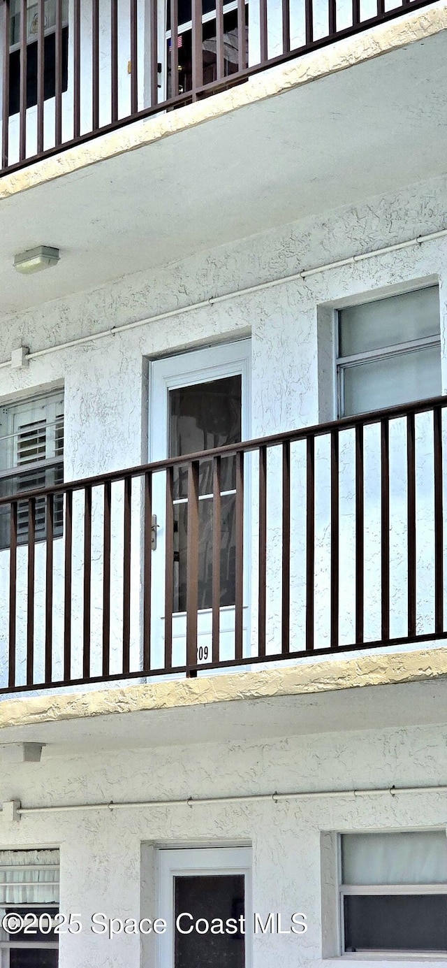view of exterior entry