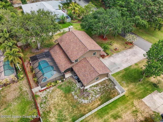 aerial view