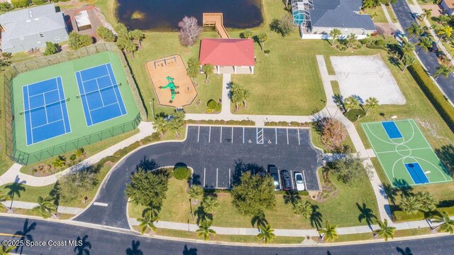 drone / aerial view