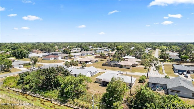 drone / aerial view featuring a residential view
