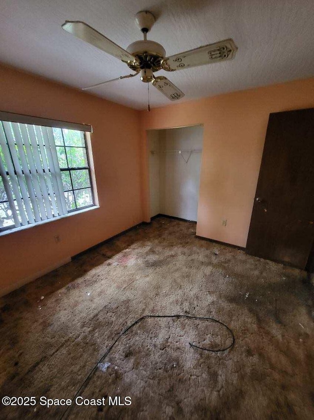 unfurnished bedroom featuring carpet flooring