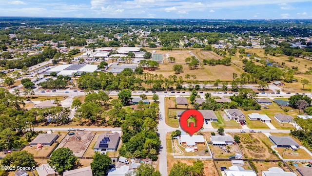 drone / aerial view featuring a residential view