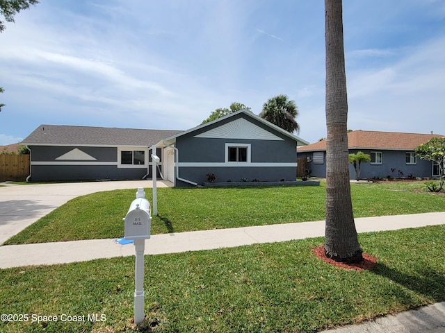 2175 Dumas St, Merritt Island, FL 32952 - single story home featuring stucco siding