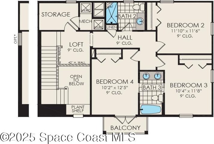 2431 Spur Dr, Melbourne, FL 32940 - floor plan
