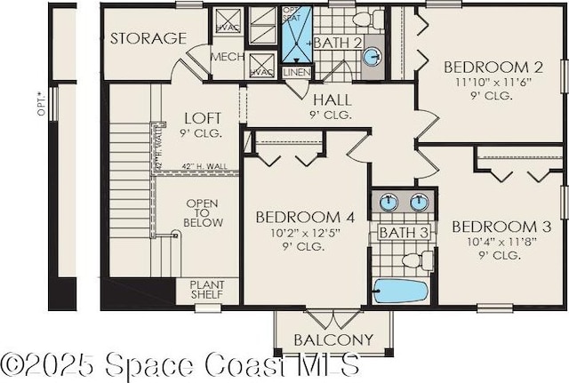 2431 Spur Dr, Melbourne, FL 32940 - floor plan