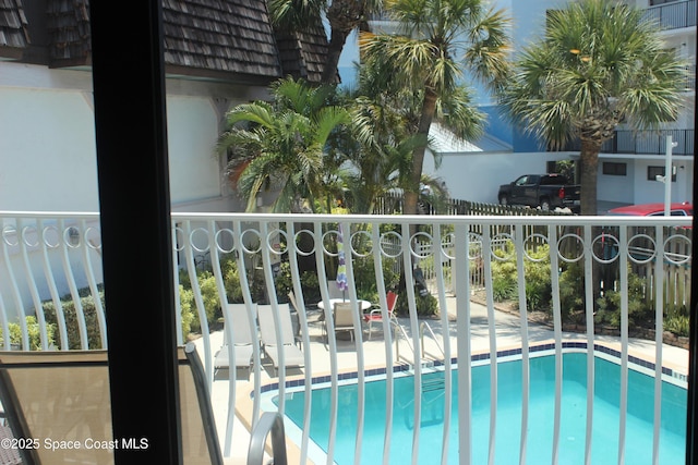 5350 Ocean Beach Blvd Unit 207, Cocoa Beach, FL 32931 - view of swimming pool