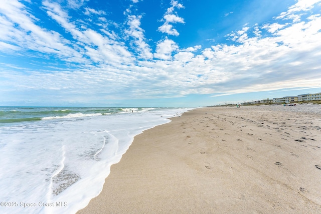 water view featuring nearby beach