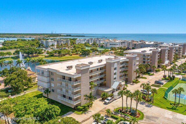 602 Shorewood Dr Unit A201, Cape Canaveral, FL 32920 - bird's eye view of apartment complex and a large body of water