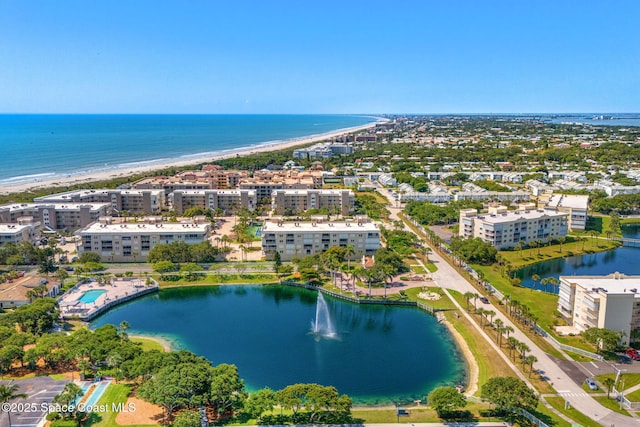 602 Shorewood Dr Unit A201, Cape Canaveral, FL 32920 - bird's eye view of apartment complex and a nearby body of water