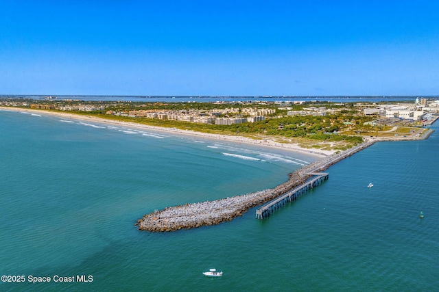 602 Shorewood Dr Unit A201, Cape Canaveral, FL 32920 - drone / aerial view of a large body of water