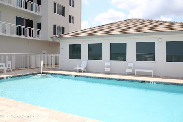 view of community pool