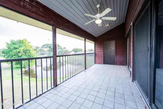 3564 Muirfield Dr Unit 4, Titusville, FL 32780 - balcony featuring ceiling fan
