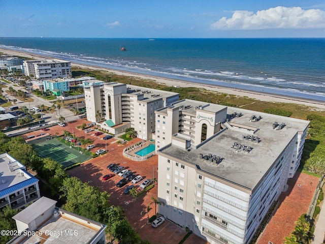 bird's eye view of extended coastline