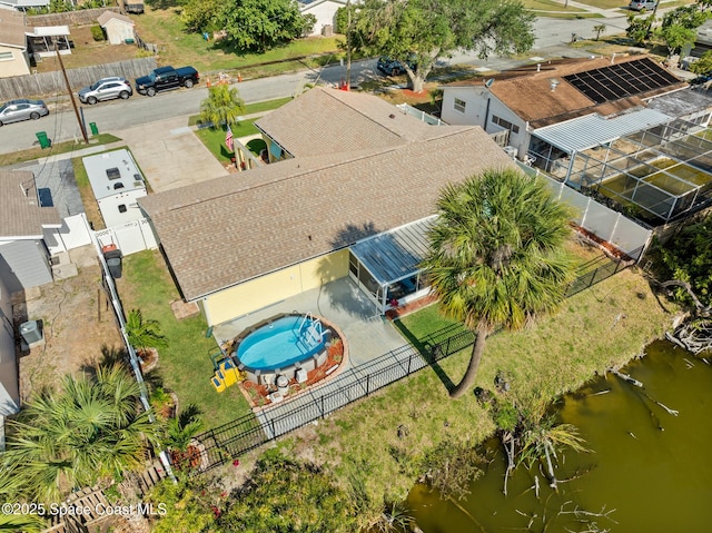 550 E Merrimac Dr, Merritt Island, FL 32952 - birds eye view of property