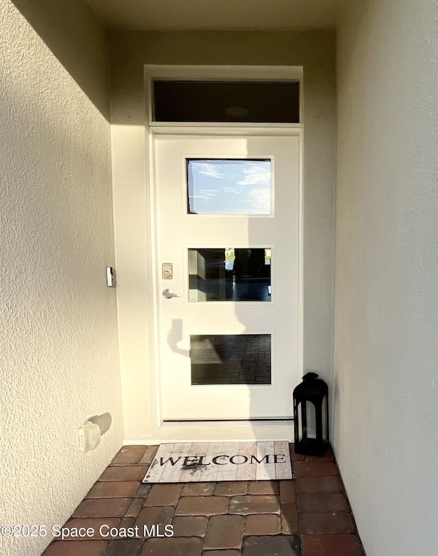 view of entrance to property