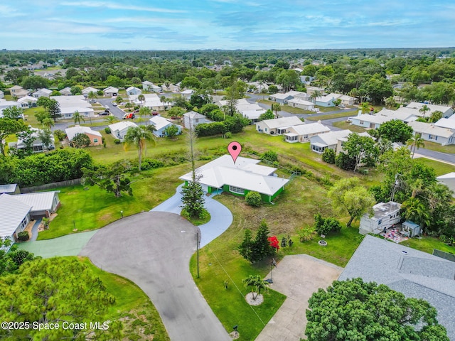 view of property location with nearby suburban area