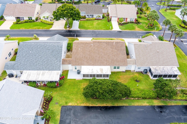 birds eye view of property featuring a residential view