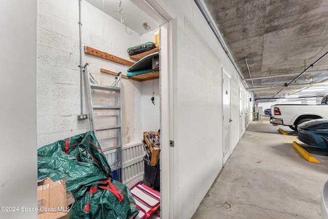 2207 Atlantic St Unit 825, Melbourne Beach, FL 32951 - interior space featuring a garage