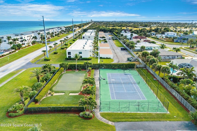 2207 Atlantic St Unit 825, Melbourne Beach, FL 32951 - aerial view featuring a water view