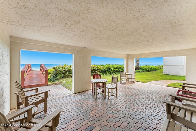 2207 Atlantic St Unit 825, Melbourne Beach, FL 32951 - view of patio / terrace