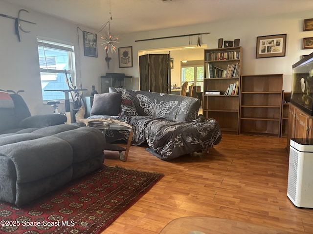 986 Macco Rd, Cocoa, FL 32927 - living room featuring wood finished floors