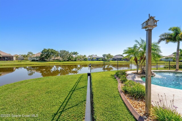 5770 Mascaro Ct, Melbourne, FL 32940 - water view featuring nearby suburban area