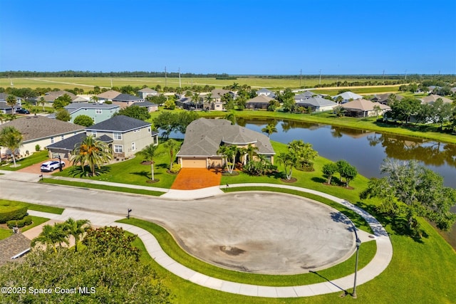 5770 Mascaro Ct, Melbourne, FL 32940 - aerial view of residential area with a nearby body of water