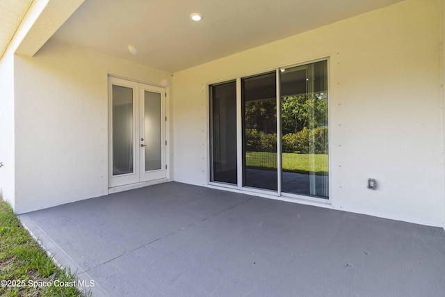 780 Geddes St SW, Palm Bay, FL 32908 - view of patio / terrace featuring french doors