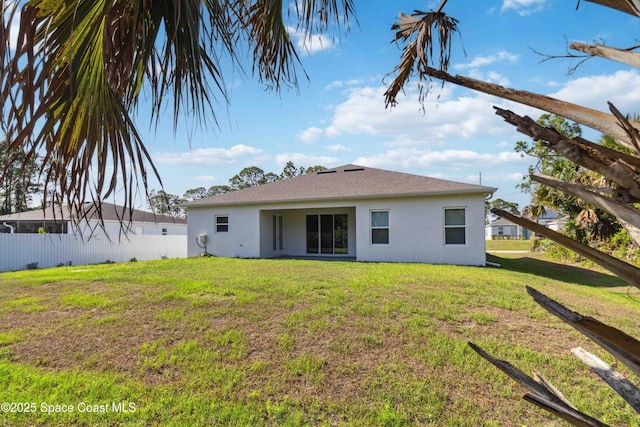 780 Geddes St SW, Palm Bay, FL 32908 - back of property with stucco siding