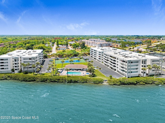 5011 Dixie Hwy NE Unit A312, Palm Bay, FL 32905 - aerial view of a large body of water and a pool